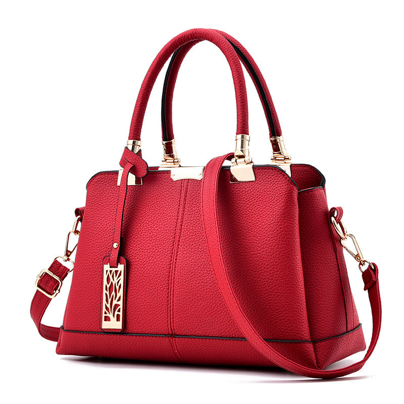 Faux Leather Crossbody Women’s Tote Bag