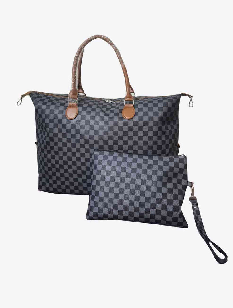 Checkered Two-Piece Bag Set Women’s Handbag