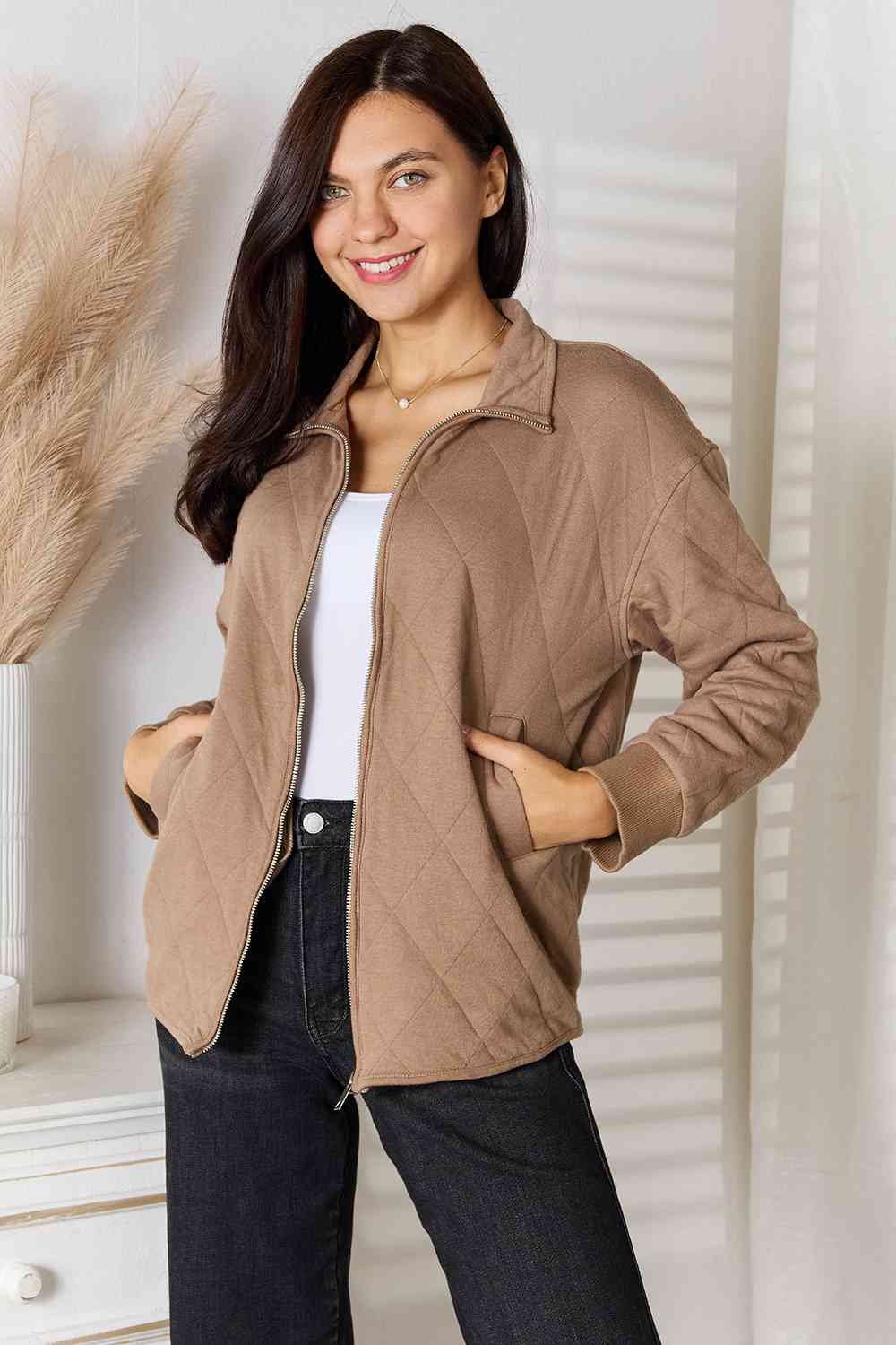 Heimish Quilted Jacket with Pockets